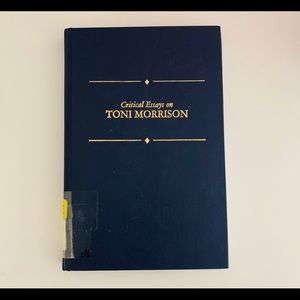 Critical Essays on Toni Morrison